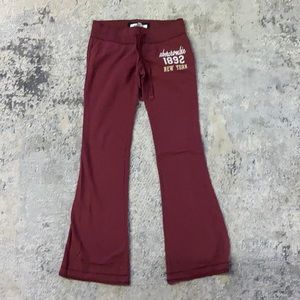 Abercrombie & Fitch sweatpants.